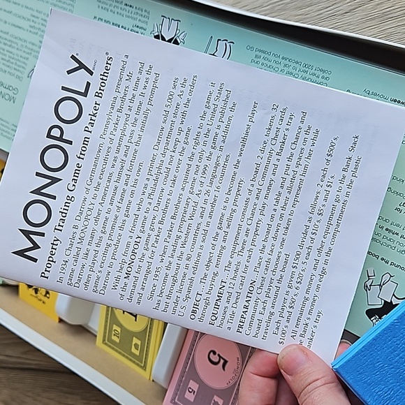 Monopoly 65th Anniversary Game with Winning Token Piece Like New - Picture 8 of 11